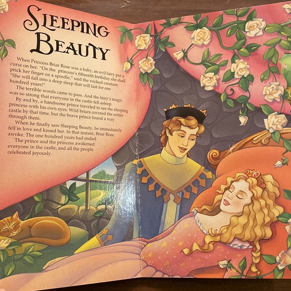 VTG 12” My Big Book Of Princesses by Jennifer Harris & Becker hardcover w/ Tabs - Picture 4 of 11